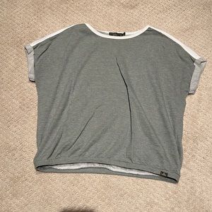 Prana Green/White Cozy Fit Tshirt